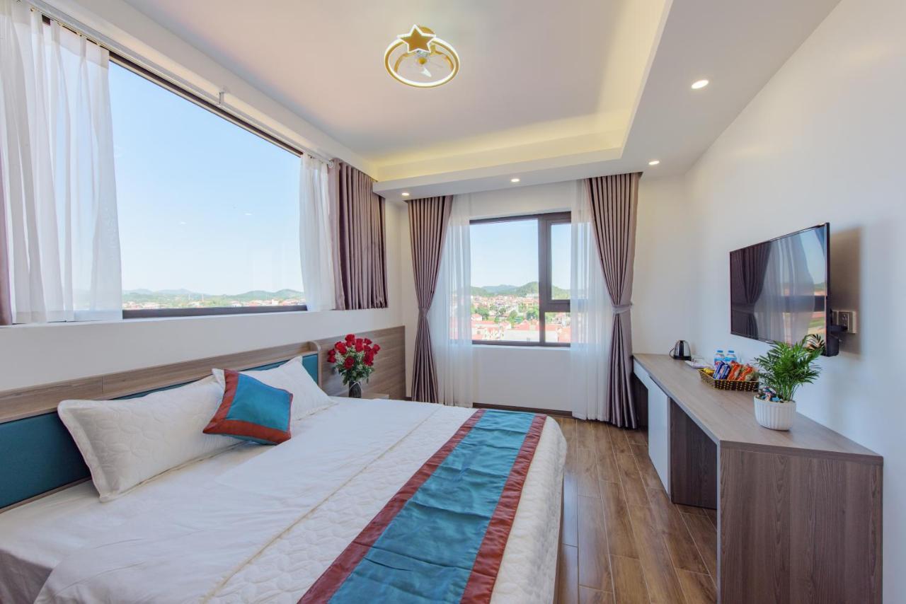 Long Vu Hotel Lang Son Bagian luar foto